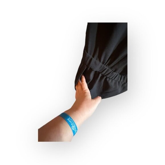 Women’s 2x Reitmans Black Lace Zip Up Jumpsuit 18 20 XXL Pockets - Picture 3 of 7